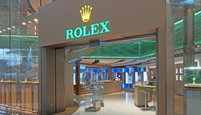 Rolex showcases the history of its divers' watches at Hong Kong International Airport