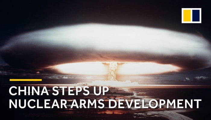 China steps up pace in new nuclear arms race with US and Russia | South ...