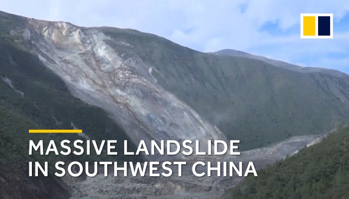 Tens of thousands evacuated after landslide in southwest China | South ...