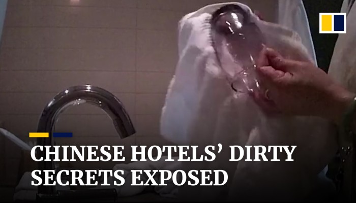 Hotels in China have dirty secrets exposed by hidden cameras  | South China Morning Post