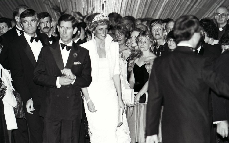 The Prince and Princess of Wales at the opening of the Hong Kong Cultural Centre in 1989. Picture: SCMP