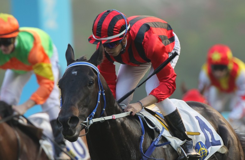 Race 10, Gonna Run, ridden by Vincent Ho, won the class 3 over 1600m at Sha Tin on 01Jan16.