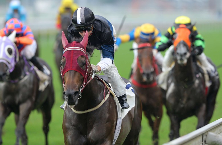 Bad Boy wins in impressive fashion under Zac Purton. Photo: Kenneth Chan