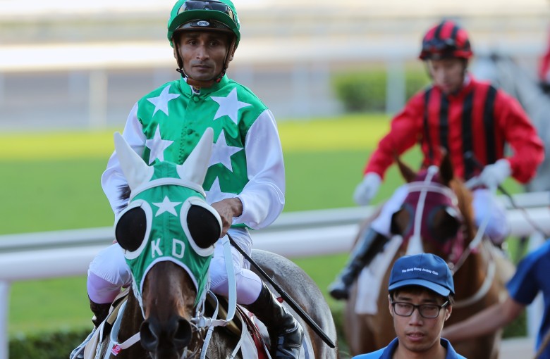 Karis Teetan is confident Pakistan Star will click this weekend. Photos: Kenneth Chan