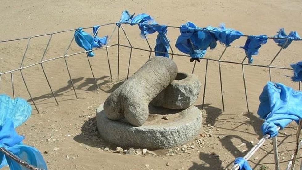 'Sex toys' or religious relics? Wooden phalluses found at lost burial ...