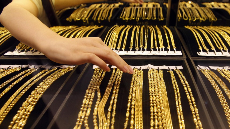 Unique Double Cuban Chain Link Bracelet Punk Male Gold