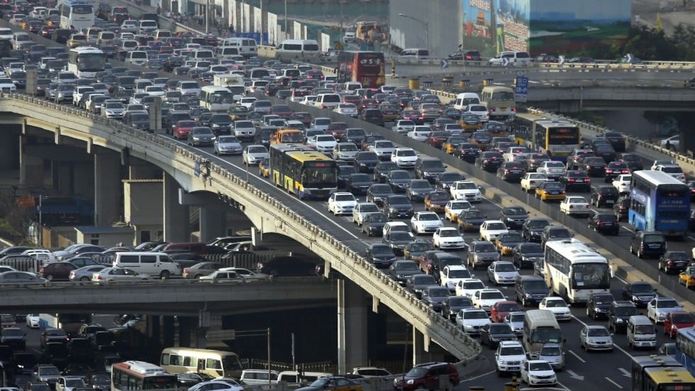 traffic jam peking