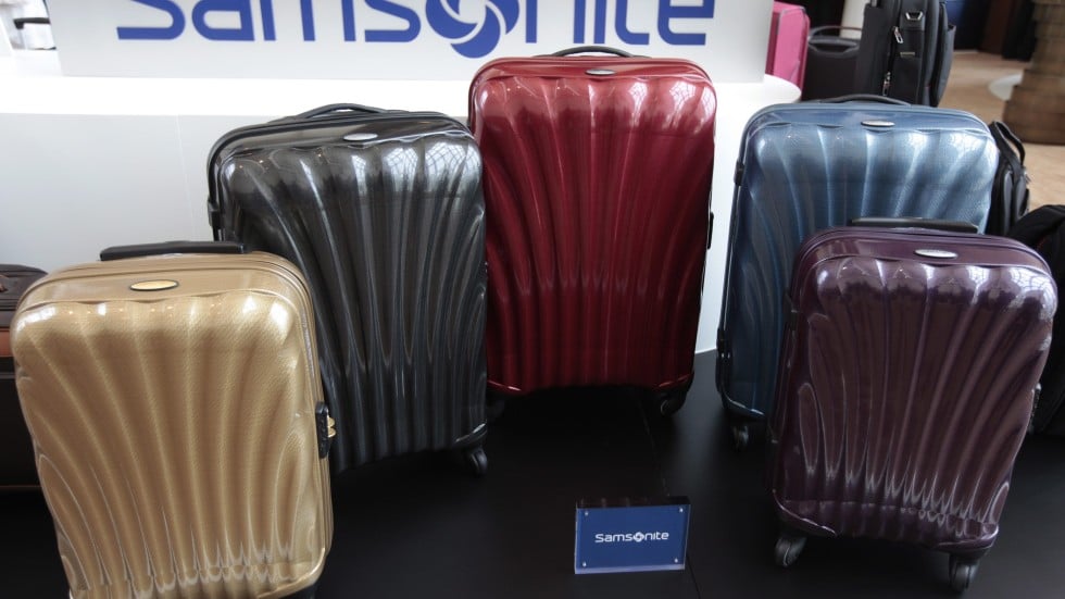 asia continued to drive samsonite luggage sales in third quarter
