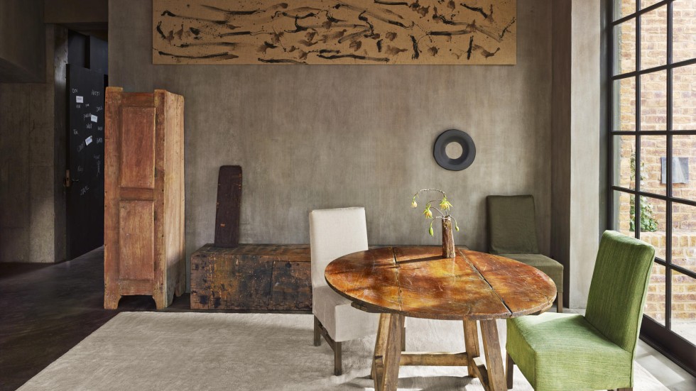 Interior designer Axel Vervoordt wants to throw dirt at