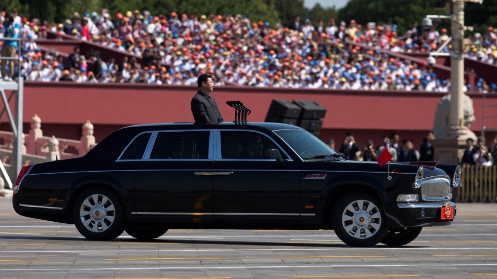 exchange articles cultural the as out Chinaâ€™s wheeled Hongqi Red Flag: Flying