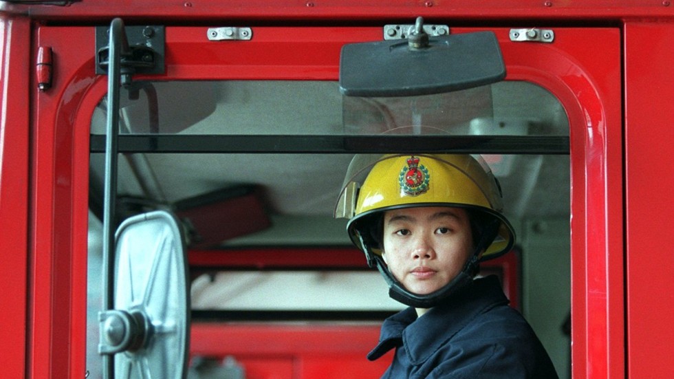 Woman in a man s world Hong Kong s top female firefighter Anna Wu Woman in a man s world Hong Kong s top female firefighter Anna Wu