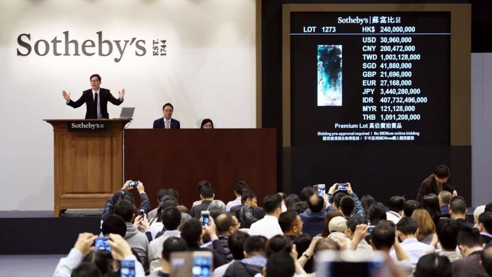 Hong Kong's auction houses looking at a stormy 2017 if ...