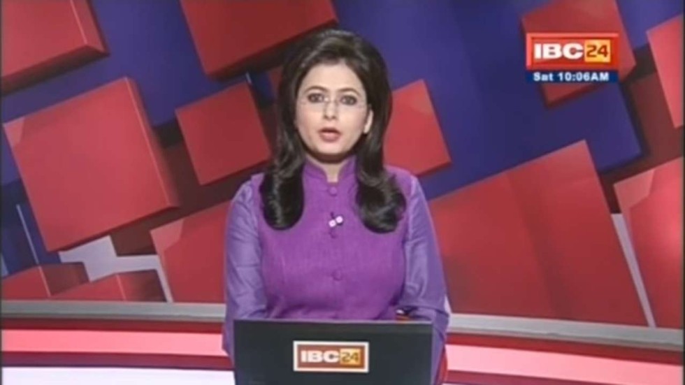 News anchor in India