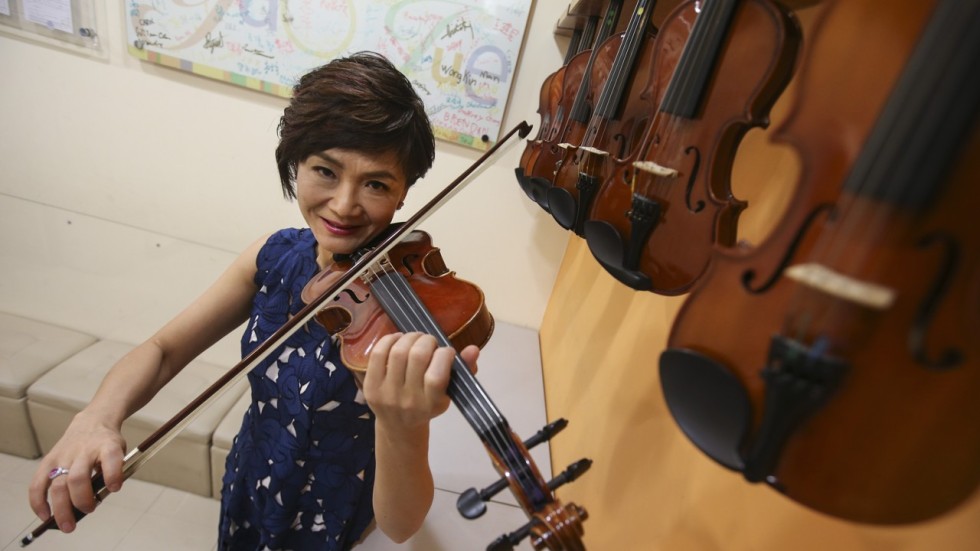 Talented Hong Kongbased violinist has many bows to her string South