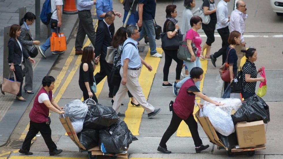 Hong Kong workers unhappier after joining government