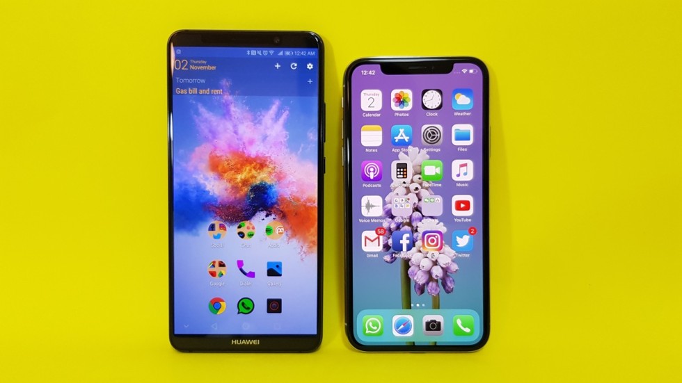 Iphone huawei iphone 10 pro x mate vs 826