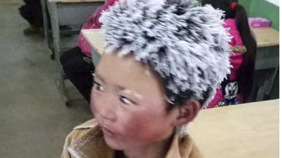Donations pour in after ‘Ice Boy’ frozen trek to school moves China