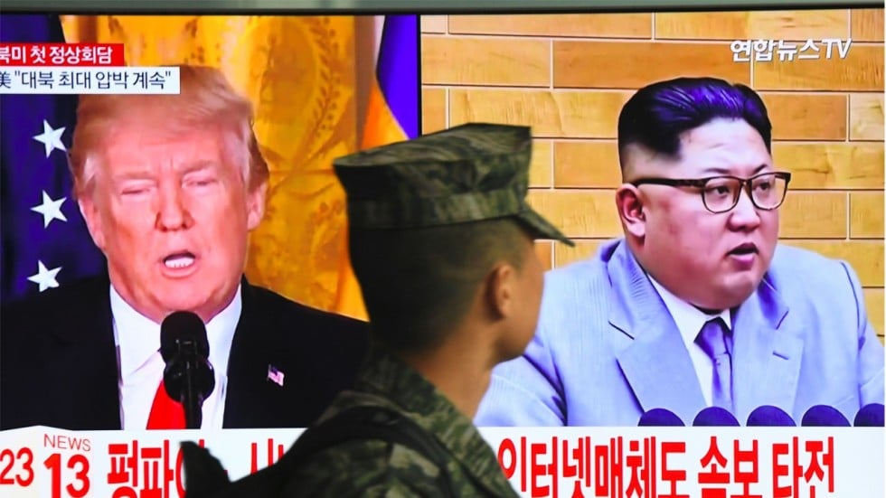 Image result for North Korea-US Summit broadcasting live only in Korean Central Television