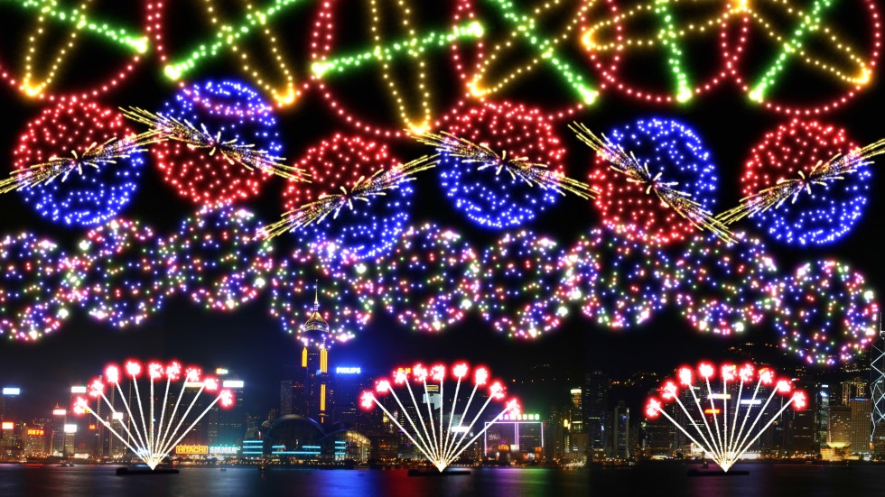 Lunar New Year fireworks in Hong Kong: rings of Saturn and pigs’ noses to light up Victoria