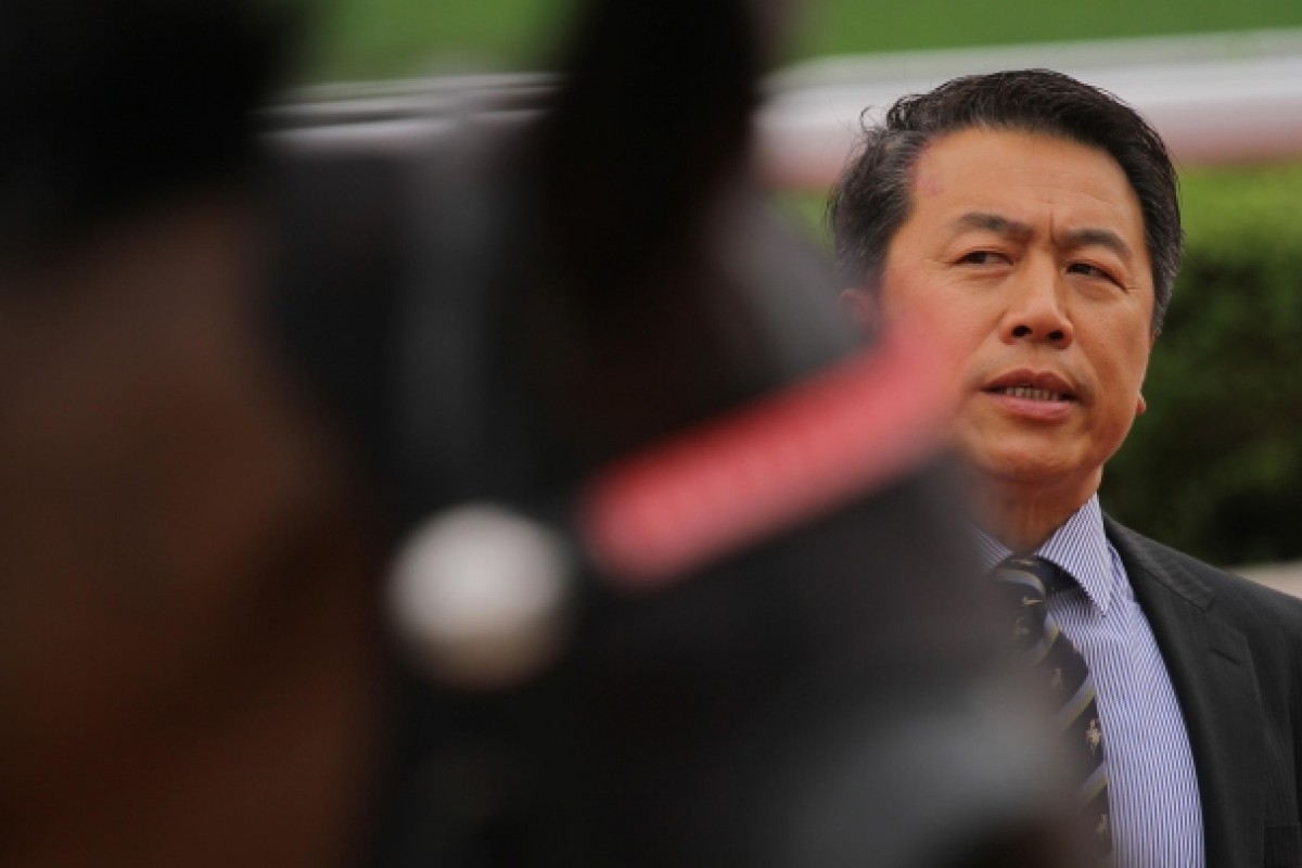 Trainer Ricky Yiu Poon-fai.