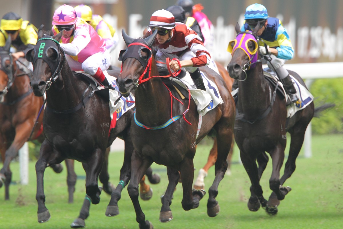 Tye Angland won for John Size on Sight Believer on Sunday but could suffer for opportunities as the roster expands. Photo: Kenneth Chan