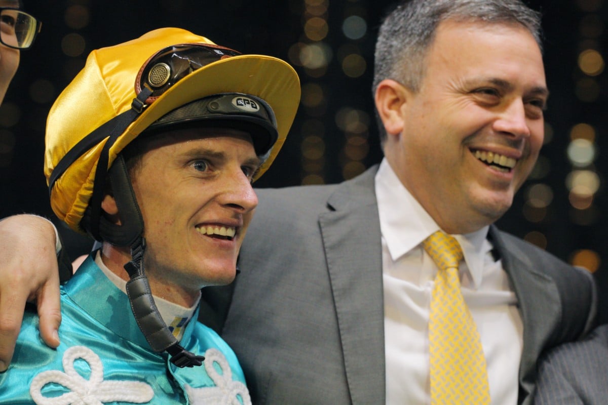 Caspar Fownes believes Zac Purton can still win the Jockeys' Championship. Photo: Kenneth Chan 