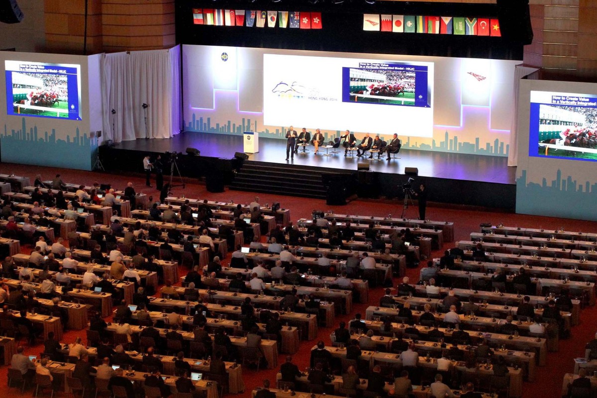 Over 800 delegates attended the three-day conference in Hong Kong last week. Photo: HKJC