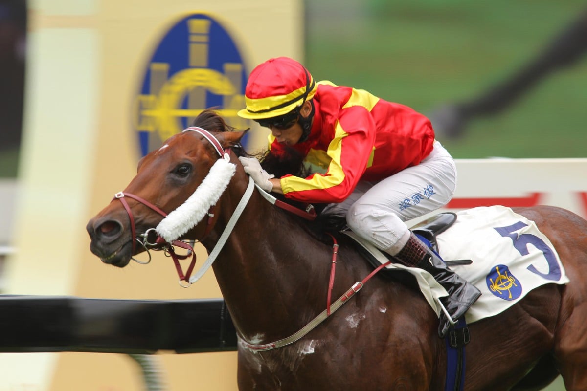 Derek Leung scored two wins, including a victory on Kynam in the the fifth event. Photo: Kenneth Chan
