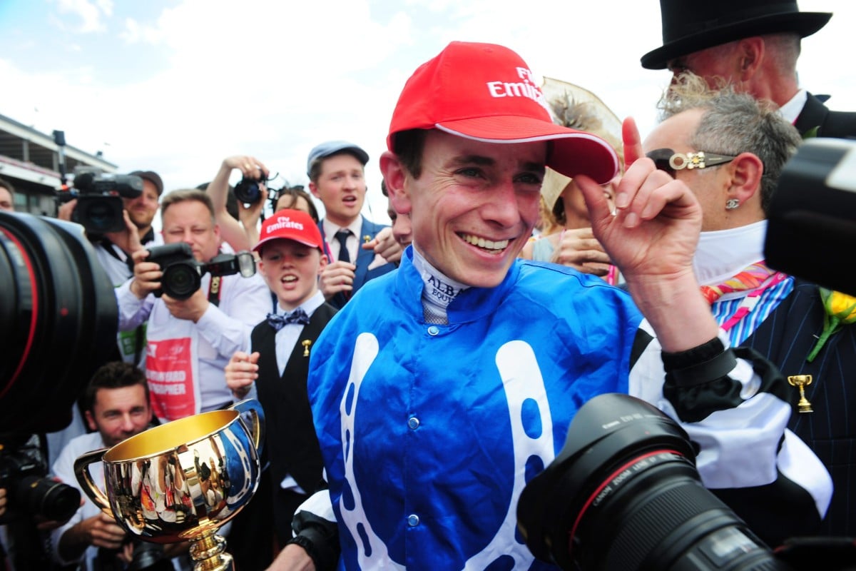 Ryan Moore rode Protectionist to win the Melbourne Cup earlier this month. Photo: EPA