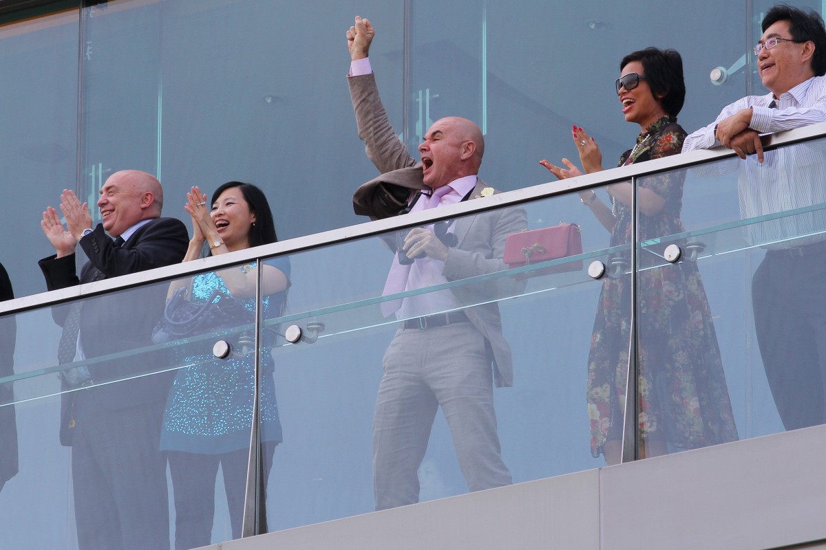 Dan Excel and Secret Sham owner David Boehm may not have had a runner yesterday, but he was cheering as Verdane, owned by close friend and business partner Anthony Cheung Hin-shun and trained by his handler of choice John Moore, streaks clear. 