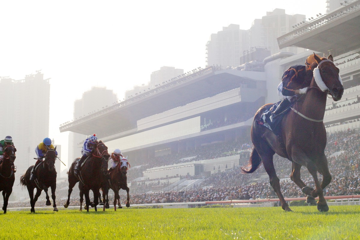Joao Moreira labelled Able Friend the greatest horse he had ridden after a scintillating victory in the Hong Kong Mile. 