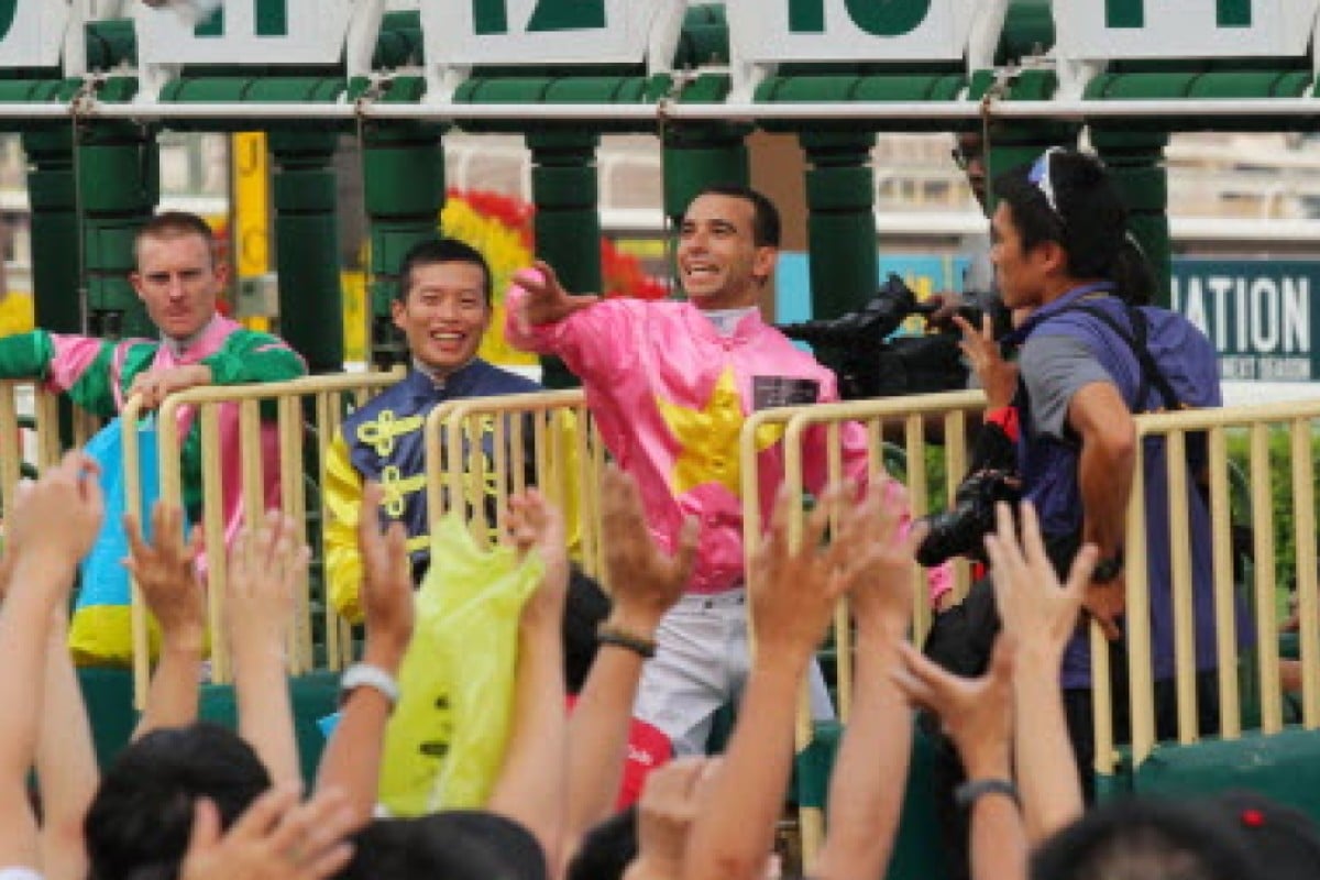 Joao Moreira, who won the 2014-2015 jockey's championship, is in Sapporo to contest the World All-Star Jockeys series. Photos: Kenneth Chan