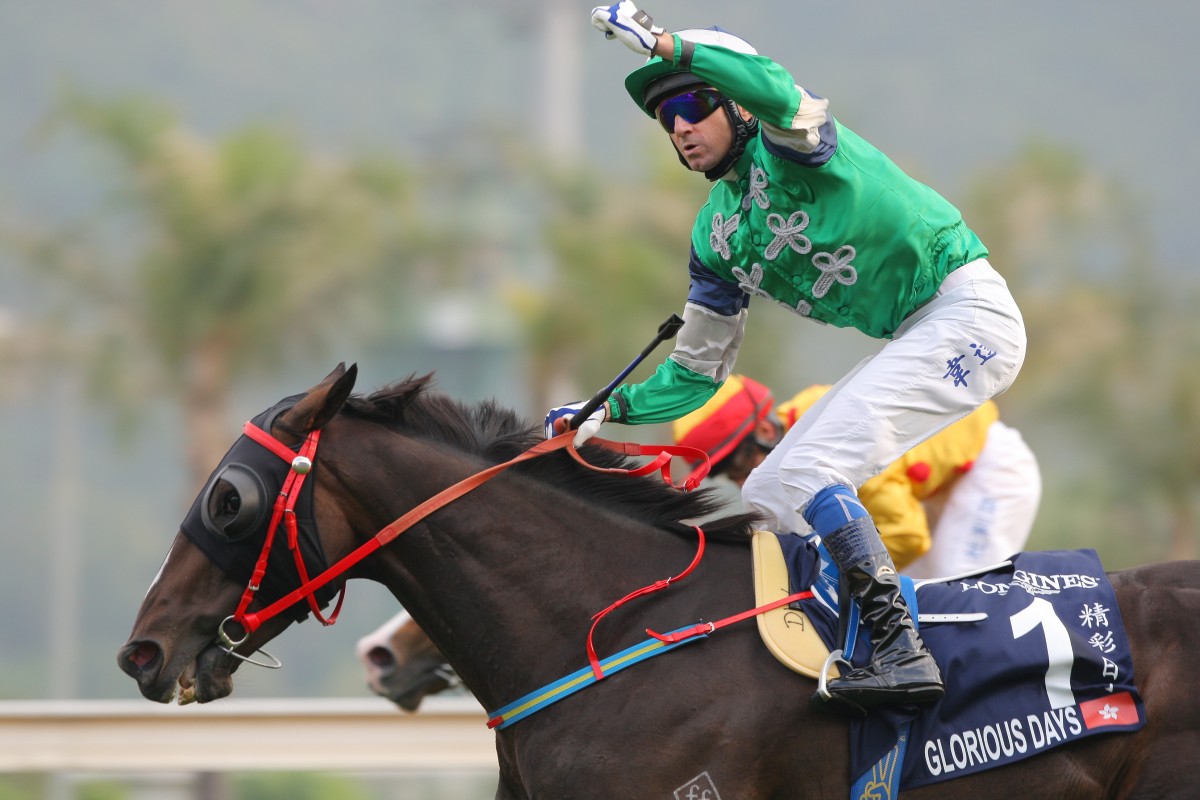 Hong Kong Mile winner Glorious Days returns in a conditions race at Bath in the United Kingdom. Photo: Kenneth Chan