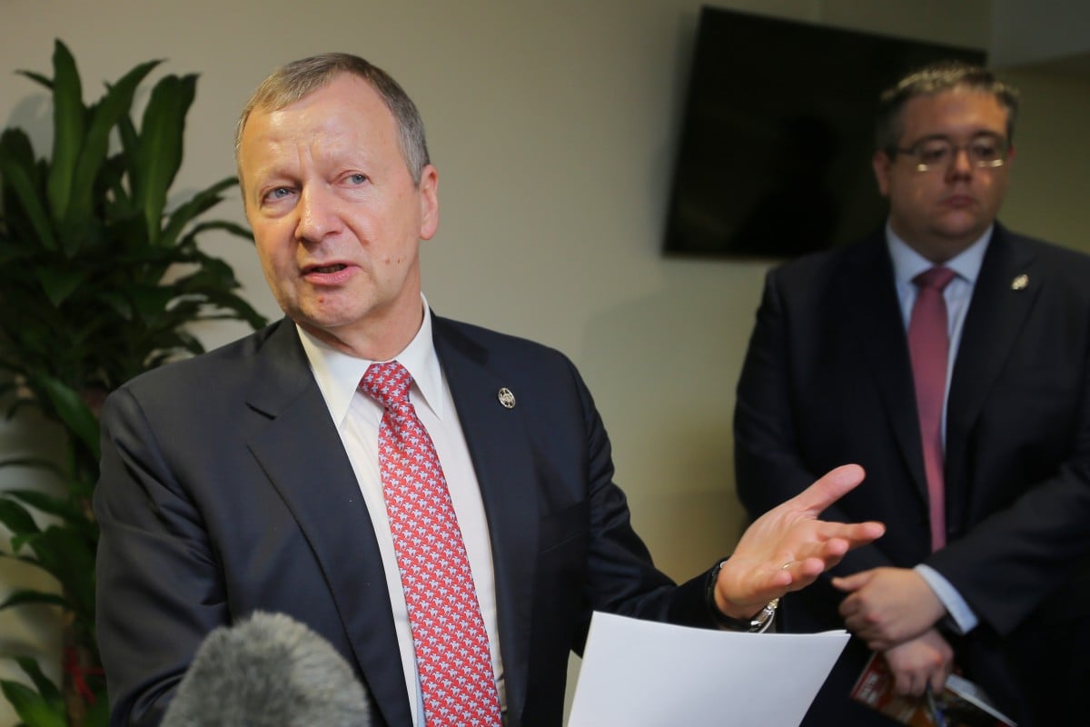 HKJC chief executive Winfried Engelbrecht-Bresges. Photo: SCMP