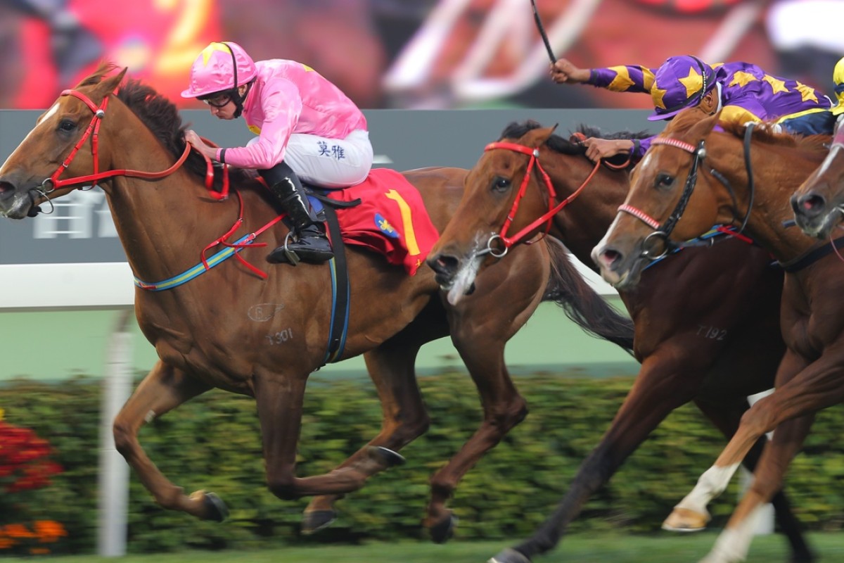 Sun Jewellery bursts through to win a classic edition of the Classic Cup, showcasing not only promising horses but also some of the world’s best riding talent. Photo: Kenneth Chan
