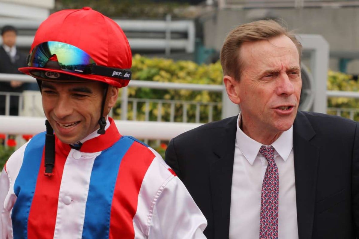 Joao Moreira and John Size dominated the Easter Monday meeting at Sha Tin. Photo: Kenneth Chan