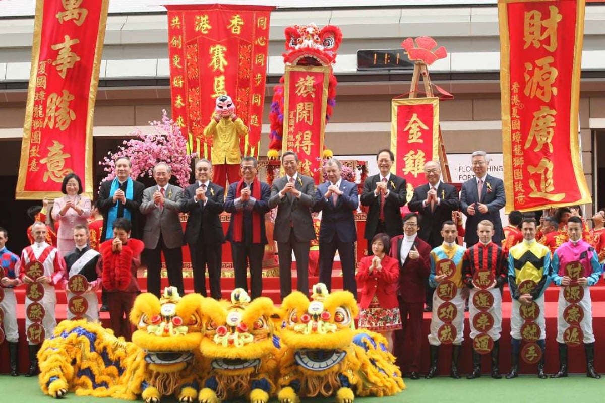 The Lunar New Year opening ceremony at Sha Tin on Monday. Photos: Kenneth Chan