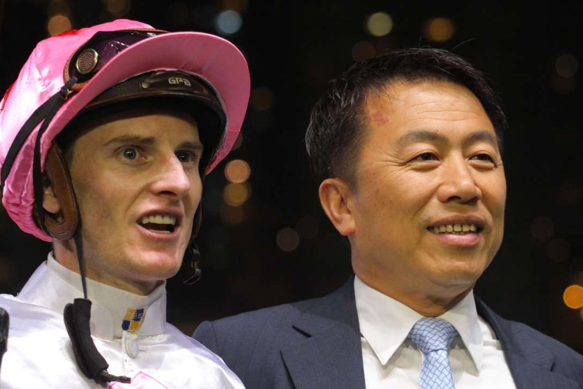 Jockey Zac Purton and trainer Ricky Yiu. Photos: Kenneth Chan