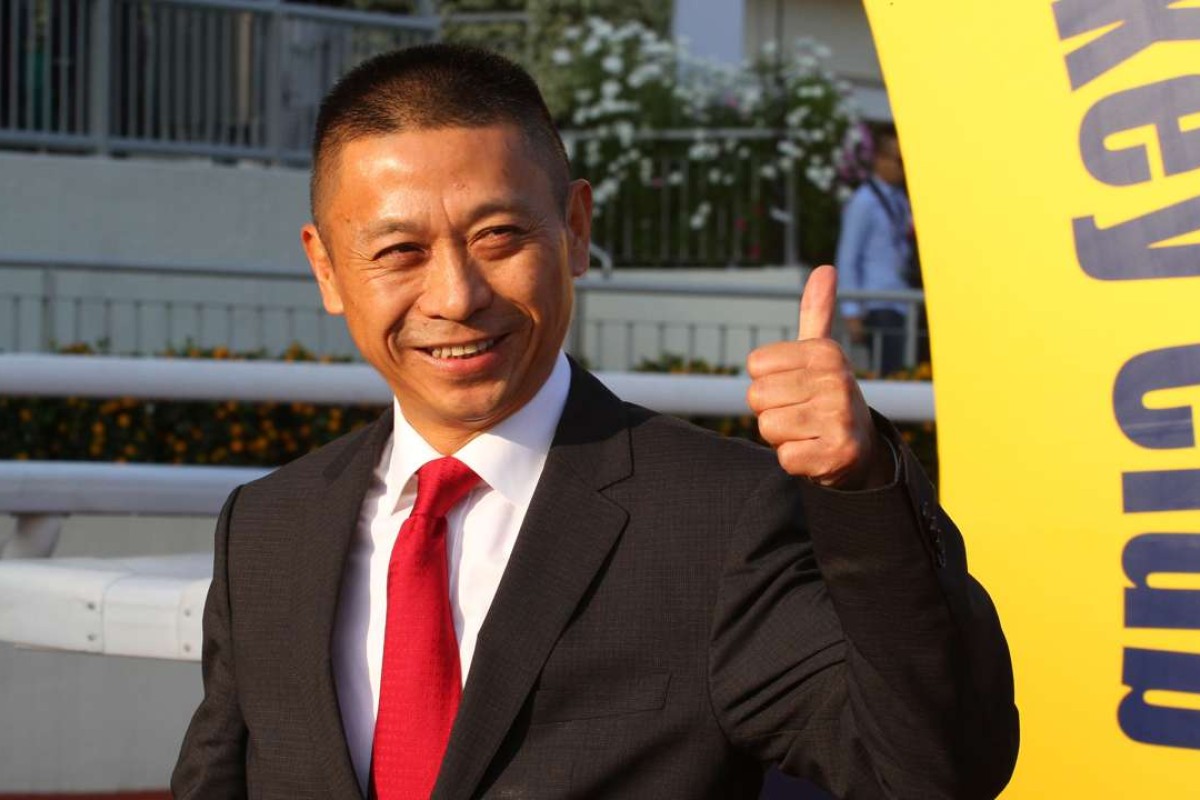 Danny Shum is all smiles after a win earlier this season. Photos: Kenneth Chan.