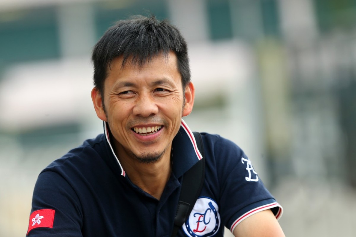 Frankie Lor Fu-chuen at trackwork on Friday. Photos: Kenneth Chan