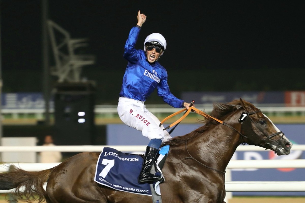 Hawkbill and William Buick win the Dubai Sheema Classic at Meydan Racecourse. Photo: Handout