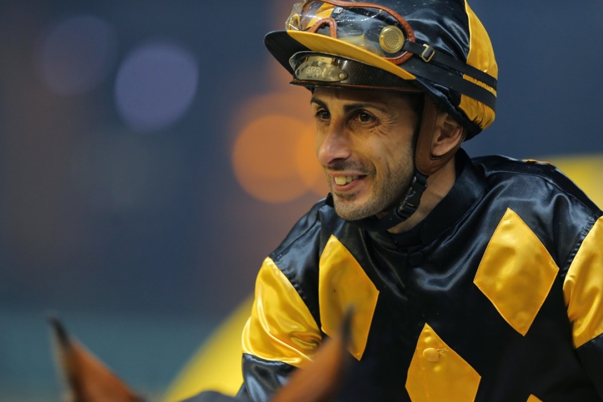 Alberto Sanna celebrates a winner. Photos: Kenneth Chan