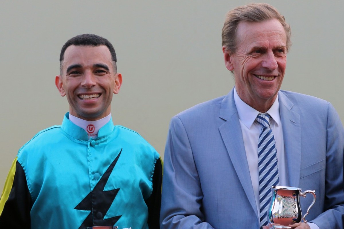 Joao Moreira and John Size. Photos: Kenneth Chan