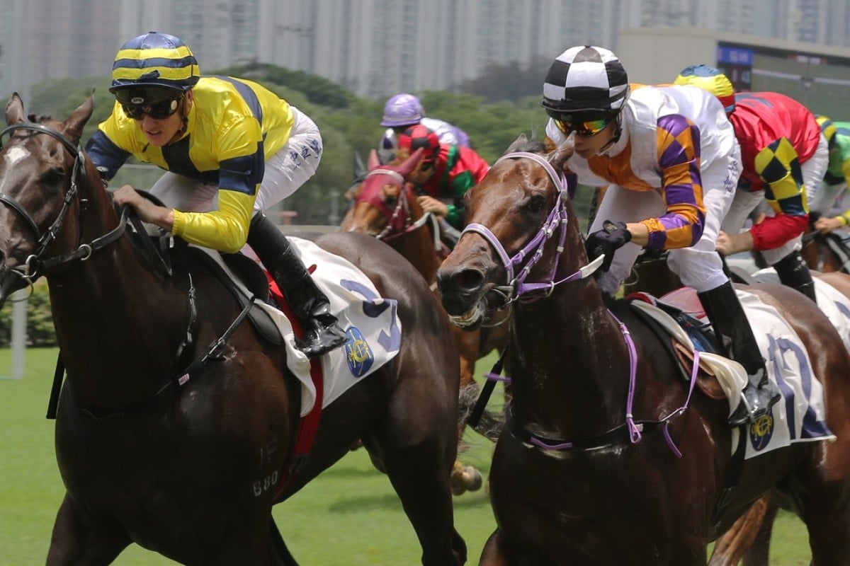 Shimmer And Shine (left) beats home Lunar Zephyr. Photo: Kenneth Chan