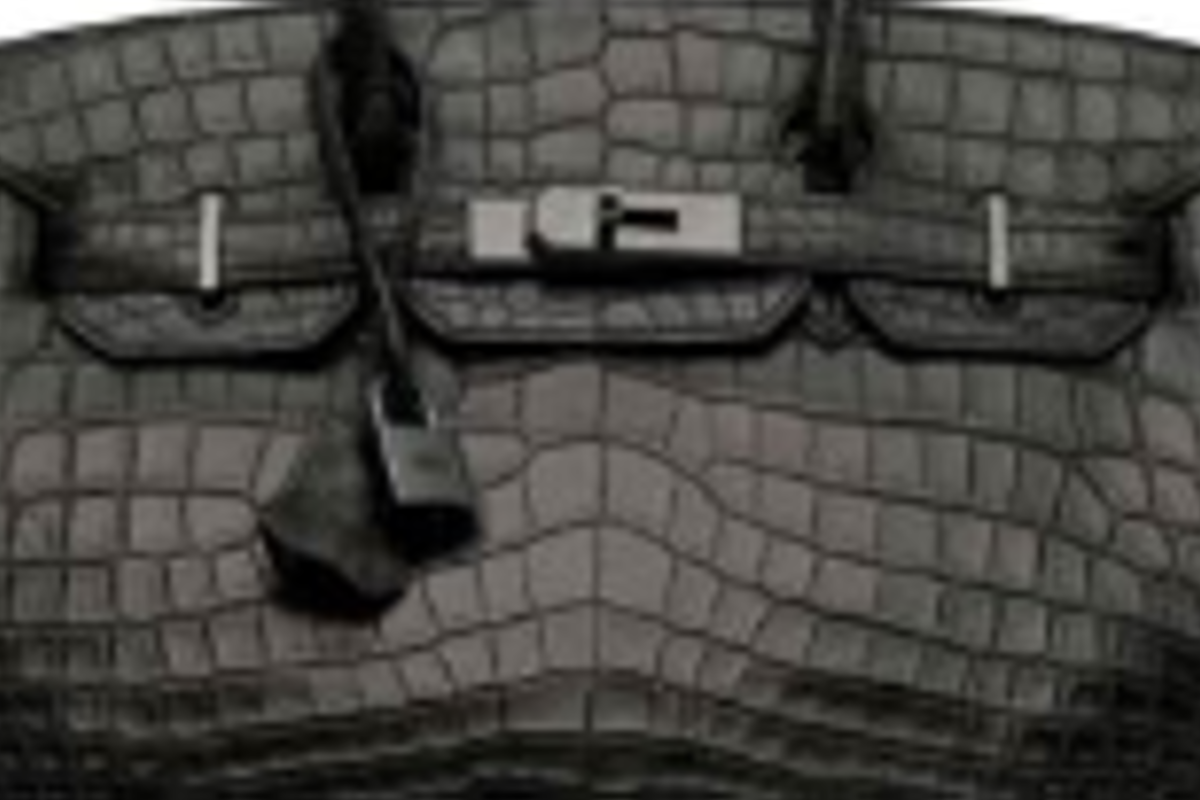 2 Hermès Birkin Bags For Hk 62 Million At Christie S Hong A Hermes 2010 Matte Black Niloticus Crocodile So Birkin 30 Bag Which