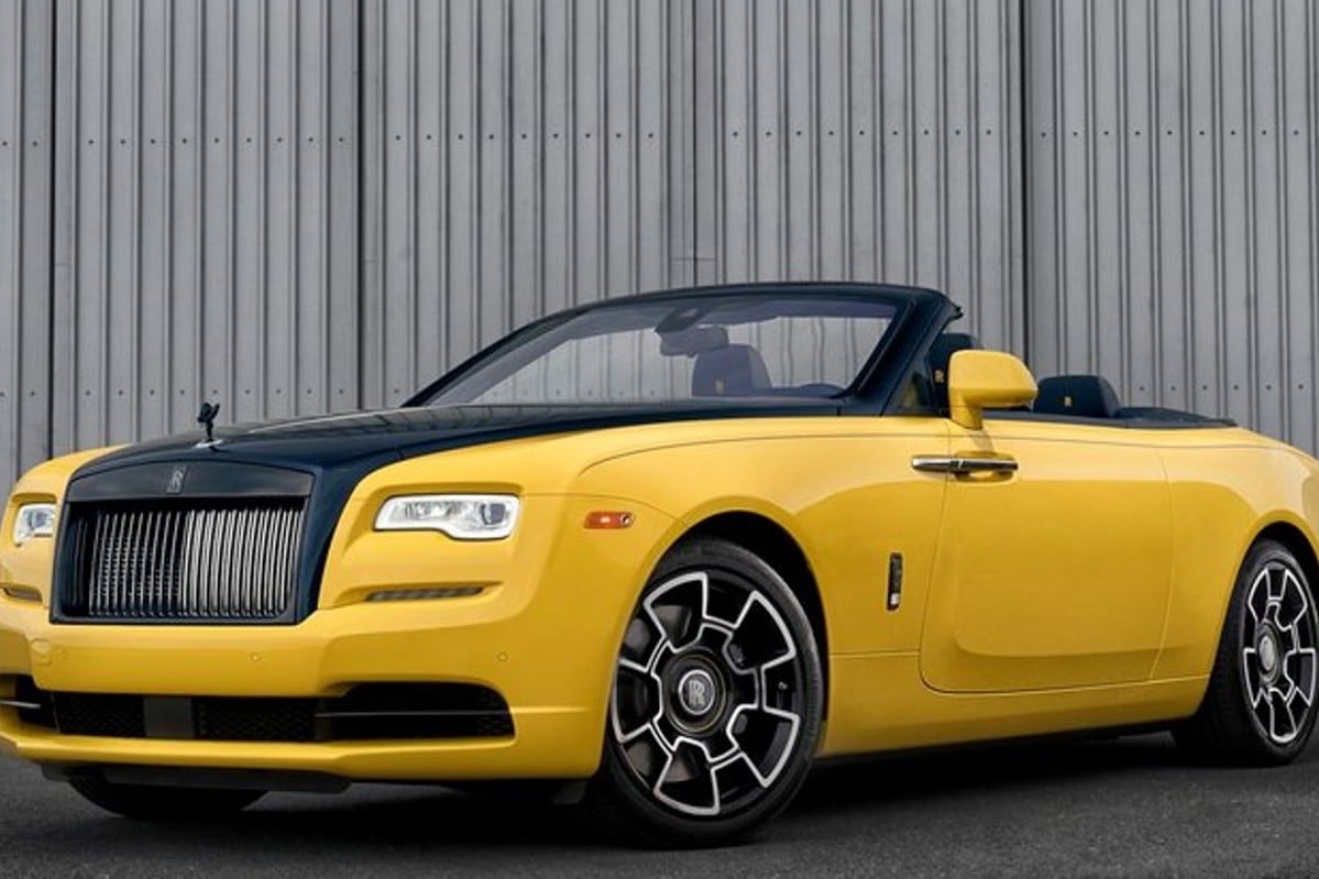 Google Exec Picks Up His Customised Yellow Rolls Royce