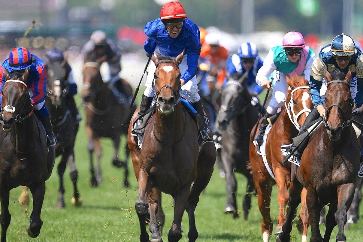 Kerrin McEvoy wins the Melbourne Cup on Cross Counter. Photo: Reuters