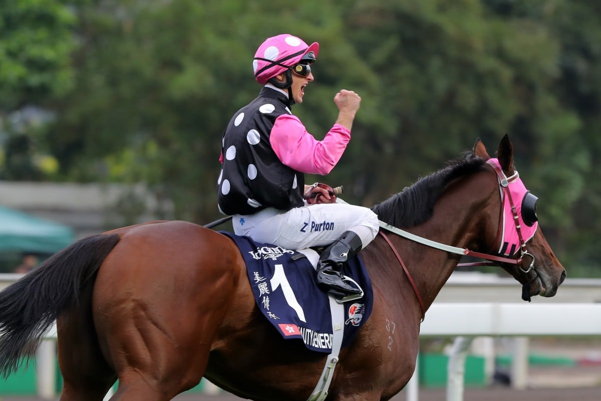 The dominant combination of Zac Purton and Beauty Generation take to the track again on Sunday. Photos: Kenneth Chan