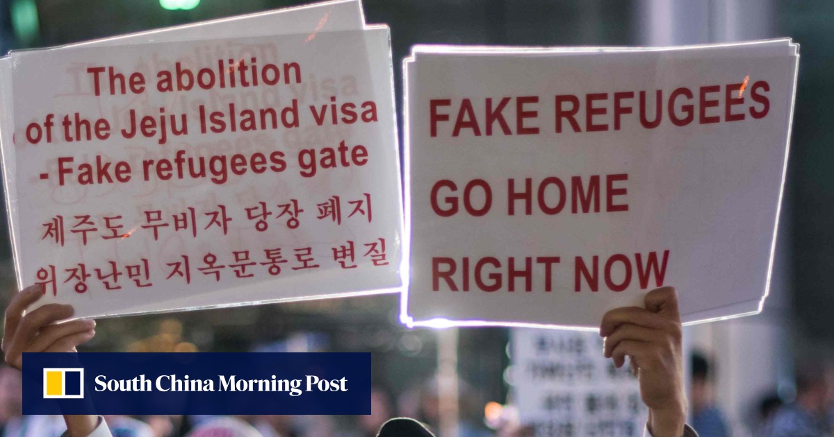 Yemen refugees’ arrival in Jeju splits South Korean resort island