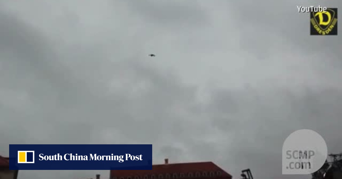 Drone Makes An Awkward Landing Near Angela Merkel At Campaign Rally ...